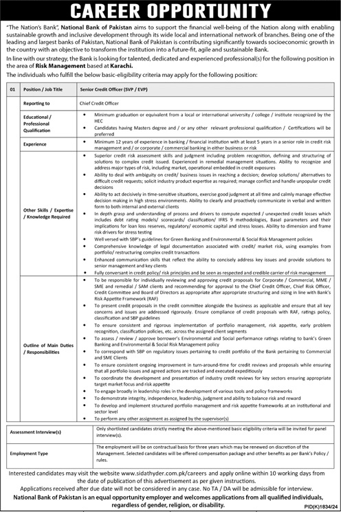 NBP Jobs 2024